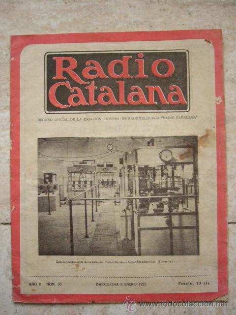 Resultado de imagen de REVISTAS SOBRE LA RADIO CATALANA