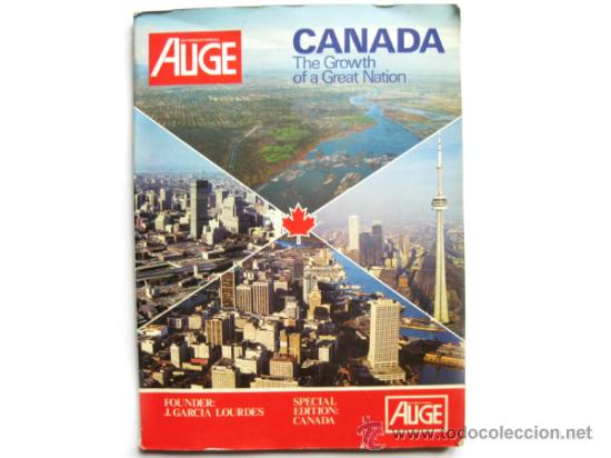Coleccionismo de Revistas y Peri&oacute;dicos: REVISTA AUGE - CANADA EDITION - 368 PAGINAS CON FOTOS EN COLOR - A&Ntilde;OS 80