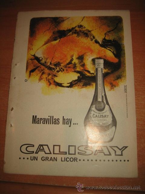 Coleccionismo de Revistas y Peri&oacute;dicos: PUBLICIDAD LICOR CALISAYCAMARA FOTOGRAFICA VOIGLANDER  HOJA DE REVISTA READERS DIGEST 1965