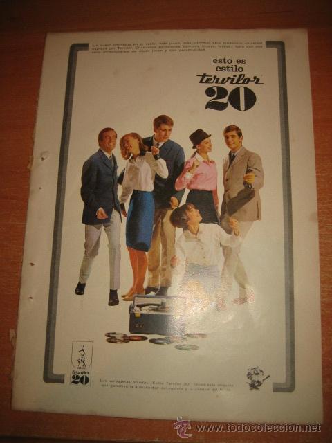 Coleccionismo de Revistas y Peri&oacute;dicos: PUBLICIDAD TERVILOR 20 HOJA DE REVISTA READERS DIGEST 1965