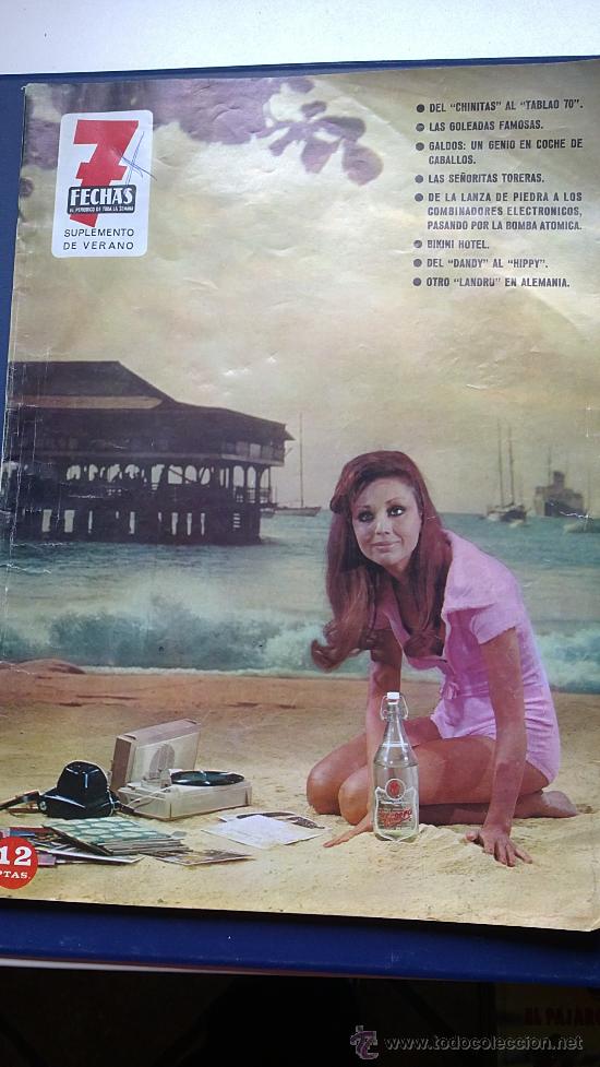 Coleccionismo de Revistas y Peri&oacute;dicos: &-REVISTA-7 FECHAS. El Peri&oacute;dico de Toda la Semana.LAS SE&Ntilde;ORITAS TORERAS,Y MUHO MAS