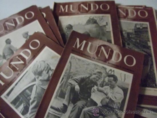 Coleccionismo de Revistas y Peri&oacute;dicos: REVISTAS SEMANALES DE POLITICA EXTERIOR Y ECONOMIA A&Ntilde;OS 1940-1950