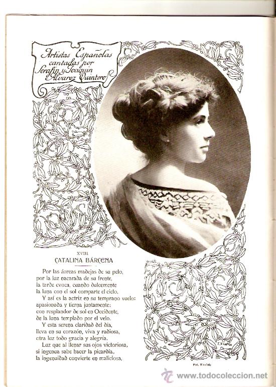 Collezionismo di Riviste e Giornali: REVISTA.A&Ntilde;O 1912.CATALINA BARCENA.TIVILLEMP.TORTOSA.MORENO CARBONERO.ESCULTOR.INURRIA.ARRIOLA.PIANO.
