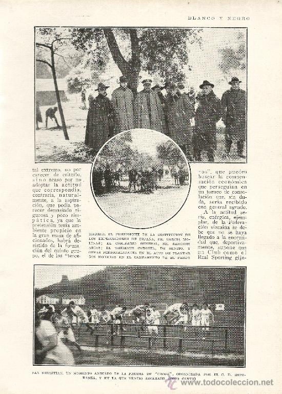 Colecionismo de Revistas e Jornais: *  DEPORTES *  SCOUTS * F&uacute;tbol: Betis, Real Madrid,  Europa; Exploradores en El Pardo - 1928