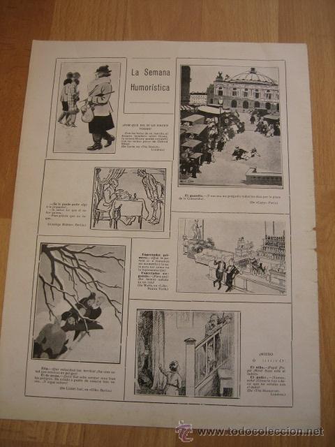 Coleccionismo de Revistas y Peri&oacute;dicos: LA SEMANA HUMORISTICA / PUBLICIDAD REVISTA ELEGANCIAS HOJA REVISTA NUEVO MUNDO 1926