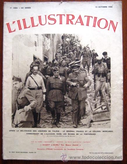 Coleccionismo de revistas y peri&oacute;dicos: REVISTA FRANCESA L' ILLUSTRATION. OCTUBRE DE 1936.GUERRA CIVIL ESPA&Ntilde;OLA. ENVIO CERTIFICADO GRATIS&iexcl;&iexcl;&iexcl;