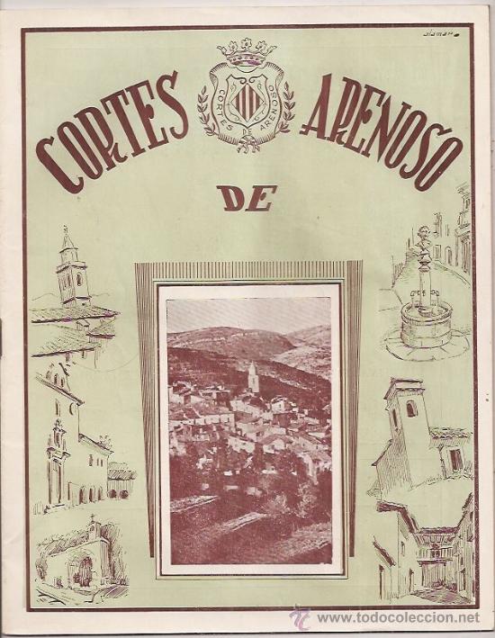 Coleccionismo de Revistas y Peri&oacute;dicos: Cortes de Arenoso (Castell&oacute;n). Revista de las fiestas de 1957