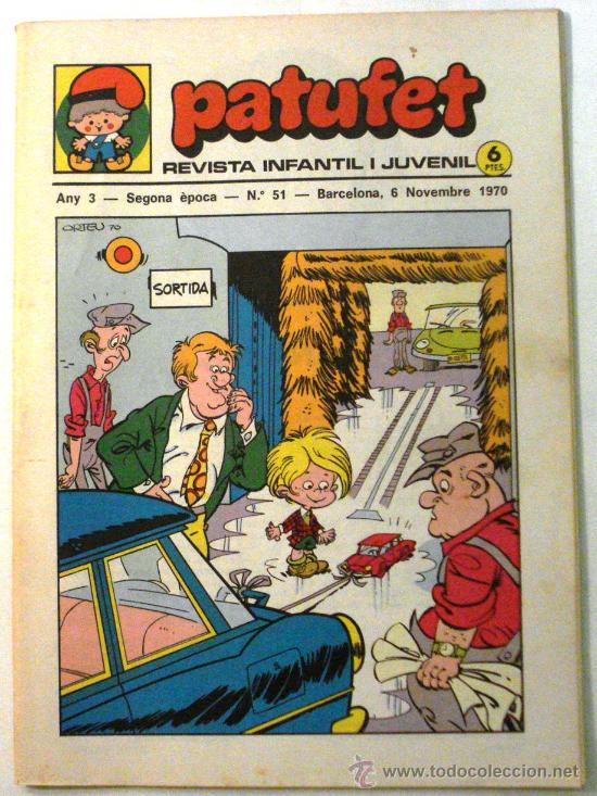 Coleccionismo de Revistas y Peri&oacute;dicos: PATUFET - A&Ntilde;O 3 - SEGUNDA EPOCA - N&ordm; 51 -1970 -
