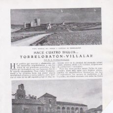 Coleccionismo de Revistas y Periódicos: VALLADOLID: TORRELOBATÓN Y VILLALAR. 