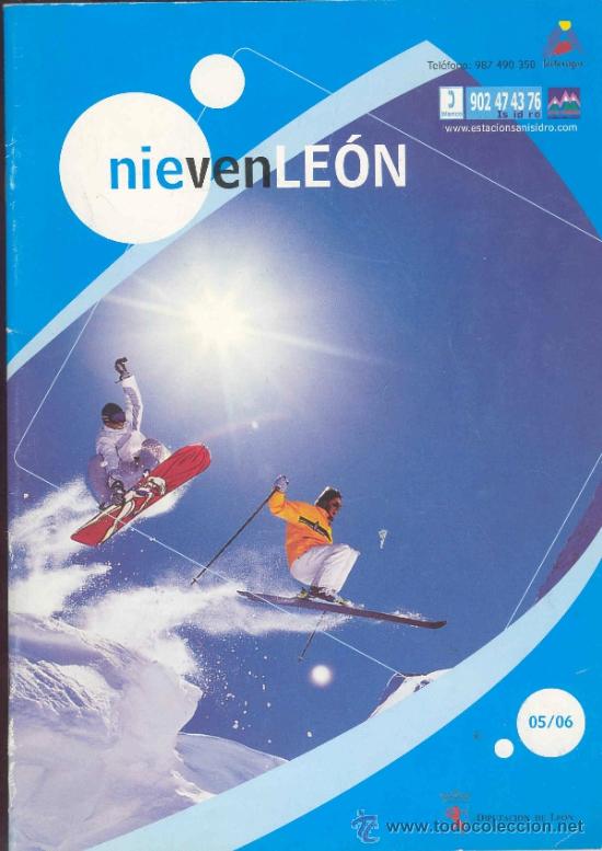 Collezionismo di Riviste e Giornali: REVISTA DE SKI - SAN ISIDRO  - NIEVENLEON - MAYO 2006 -