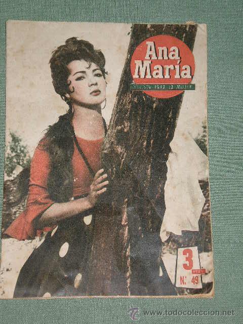 Coleccionismo de revistas y peri&oacute;dicos: SARA MONTIEL en la revista ANA MARIA +++ 1959 +++ MEGARARA