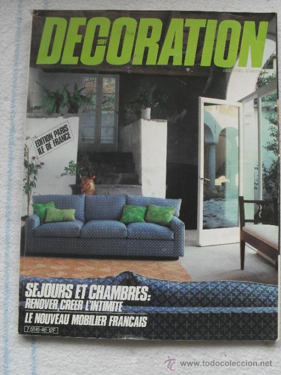 Collezionismo di Riviste e Giornali: REVISTA DE DECORACION - DECORATION 1981 - N&ordm; 46 - (EN FRANCES)