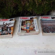 Coleccionismo de Revistas y Periódicos: SEMANARIO TAURINO APLAUSOS LOTE 90 EJEMPLARES EDITADO EN VALENCIA AÑOS 86 A 89. Lote 32082913