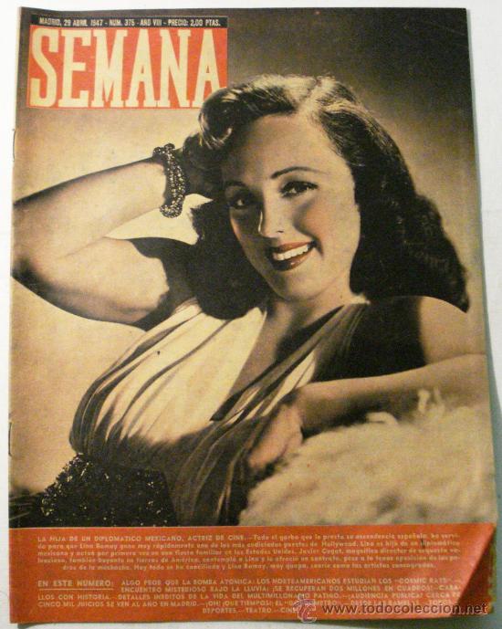 Collezionismo di Riviste e Giornali: SEMANA N&ordm; 375 A&Ntilde;O 1947