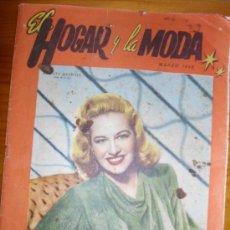 Coleccionismo de Revistas y Periódicos: REVISTA EL HOGAR Y LA MODA DE 1946. Lote 32149438