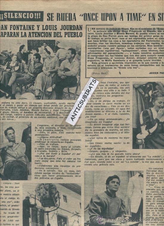 Coleccionismo de revistas y peri&oacute;dicos: REVISTA 1952 PAQUITA RICO CINE SE RUEDA EN SITGES MACHIN MARISA DE LEZA MARUJITA DIAS ALBAICIN