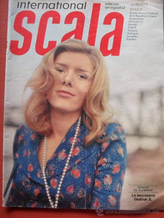 Collezionismo di Riviste e Giornali: REVISTA INTERNATIONAL SCALA - EDICION EN ESPA&Ntilde;OL N&ordm; 12 -1973  (revista mensual ilustrada de laRFA)