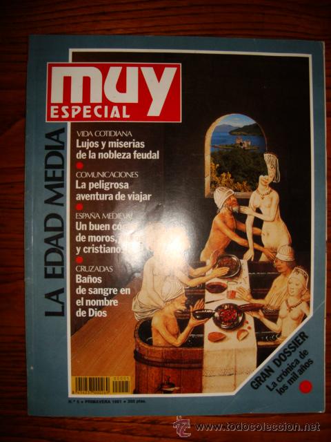 Coleccionismo de Revistas y Peri&oacute;dicos: MUY ESPECIAL N&ordm; 5 - LA EDAD MEDIA