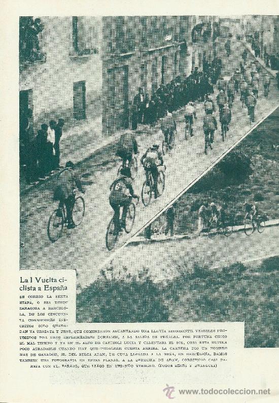 Ciclismo I Vuelta Ciclista A Espana Al Rev Comprar Revistas Y Periodicos Antiguos En Todocoleccion 32483047