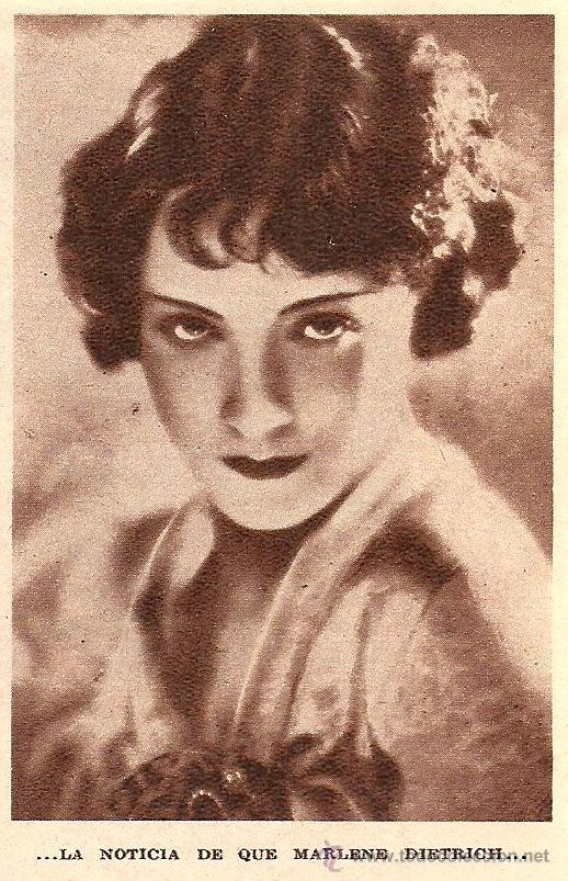 Coleccionismo de Revistas y Peri&oacute;dicos: * CINE * Marlene Dietrich - 1931