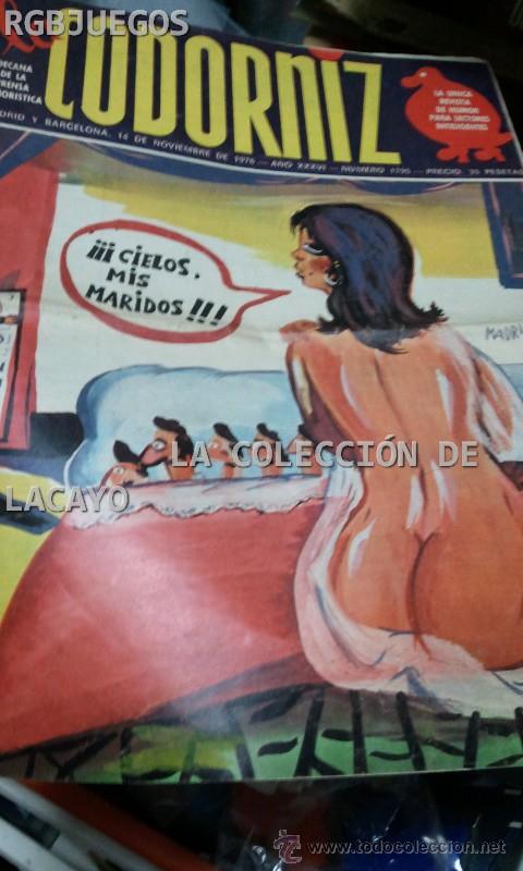 Coleccionismo de Revistas y Peri&oacute;dicos: LA CODORNIZ N&ordm; 1795 A&Ntilde;O1976