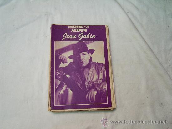 Collezionismo di Riviste e Giornali: album fotogramas n &ordm; 35, JEAN GABIN
