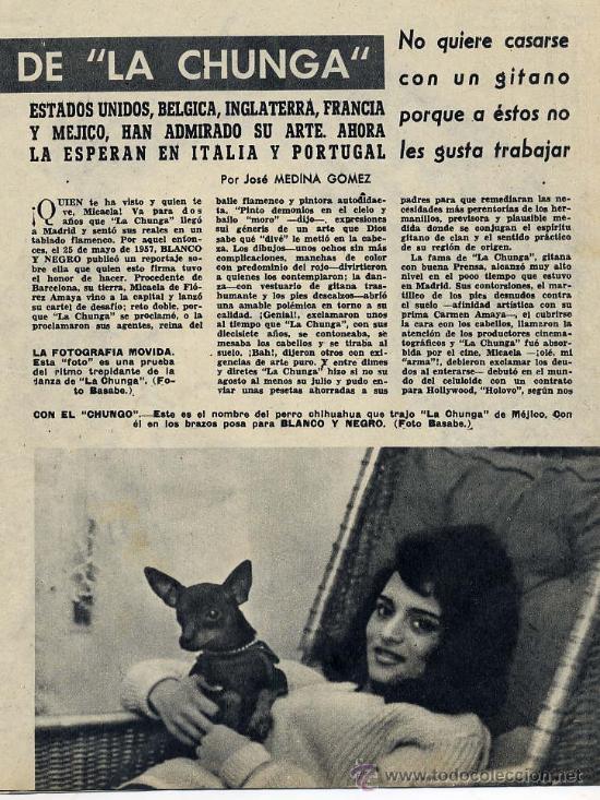 Collectionnisme de Revues et Journaux: LA CHUNGA  1959 EL RETORNO 6 HOJAS REVISTA