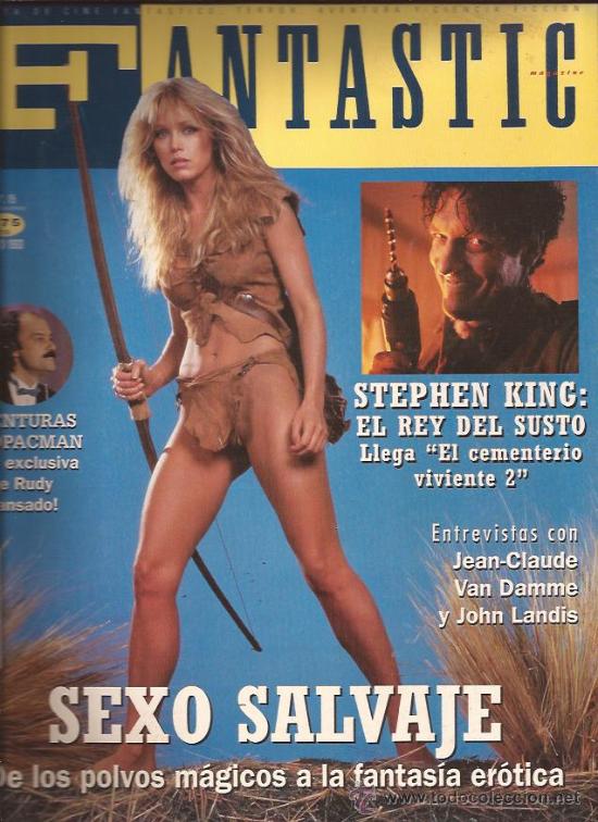 Coleccionismo de revistas y peri&oacute;dicos: REVISTA DE CINE-FANTASTIC MAGAZINE NUM 15-MAYO 1993-SEXO SALVAJE