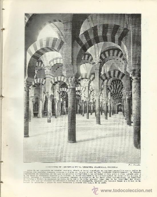 Coleccionismo de revistas y peri&oacute;dicos: * C&Oacute;RDOBA * Espa&ntilde;a Art&iacute;stica y Monumental  ( circa 1921)