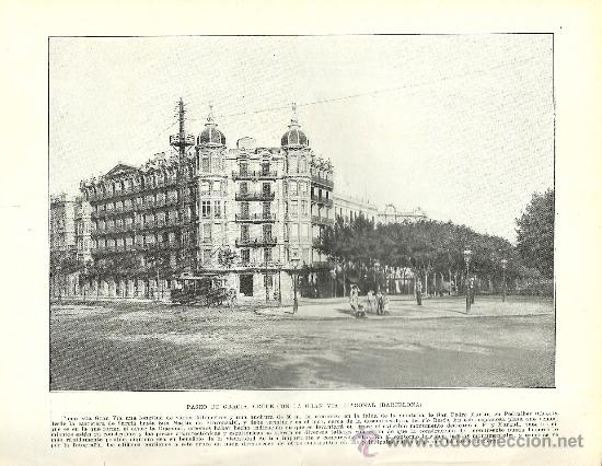 Coleccionismo de revistas y peri&oacute;dicos: * BARCELONA * Espa&ntilde;a Art&iacute;stica y Monumental  ( circa 1921)