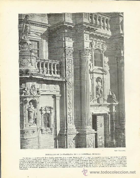 Collectionnisme de Revues et Journaux: * MURCIA * Espa&ntilde;a Art&iacute;stica y Monumental  ( circa 1921)