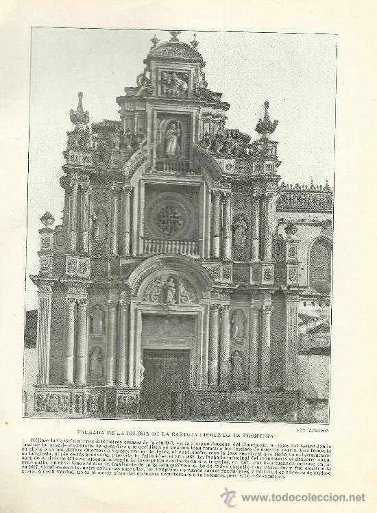 Collectionnisme de Revues et Journaux: * JEREZ DE LA FRONTERA * Espa&ntilde;a Art&iacute;stica y Monumental  ( circa 1921)