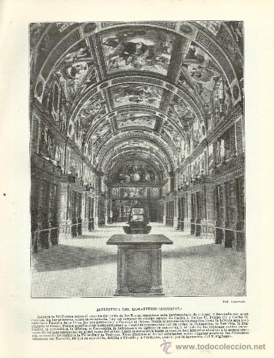 Collezionismo di Riviste e Giornali: * EL ESCORIAL * Espa&ntilde;a Art&iacute;stica y Monumental  ( circa 1921)