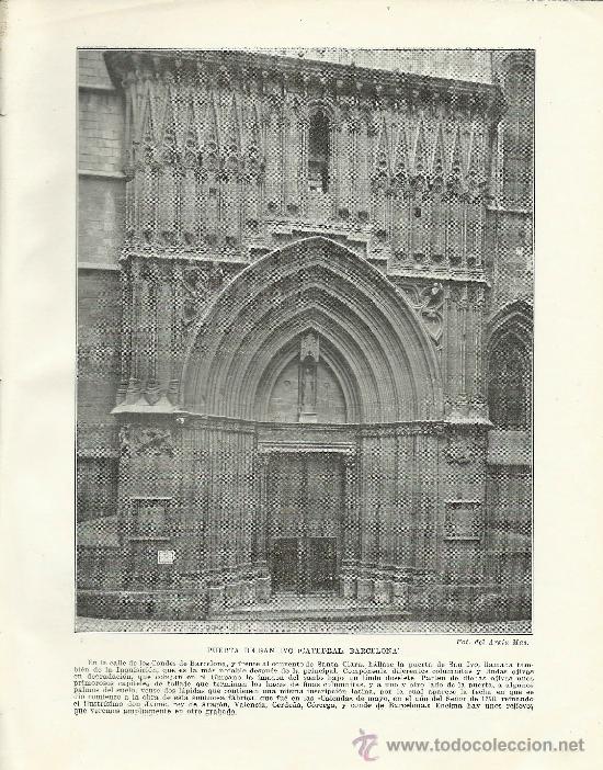 Collection Magazines and Newspapers: * BARCELONA * Espa&ntilde;a Art&iacute;stica y Monumental  ( circa 1921)
