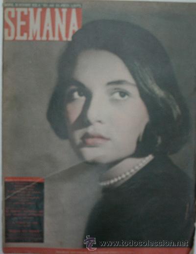Coleccionismo de Revistas y Peri&oacute;dicos: REVISTA SEMANA. A&ntilde;o XIX. N&ordm; 984. Diciembre 1958