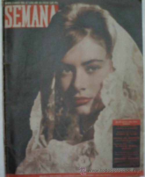Coleccionismo de Revistas y Peri&oacute;dicos: REVISTA SEMANA. A&ntilde;o XXI. N&ordm; 1046. Marzo 1960