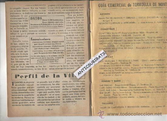 Collection Magazines and Newspapers: RARA REVISTA USTED.A&Ntilde;O 1953.TORROELLA DE MONTGRI.POESIA.GUIA COMERCIAL.CASSA DE LA SELVA.GANADO.