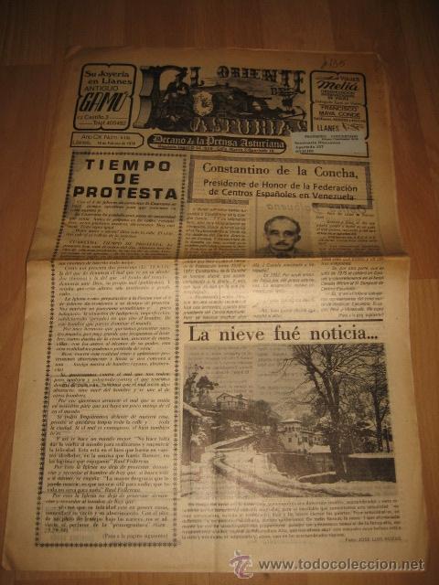 el oriente de asturias decano de la prensa astu - Comprar Otras ...