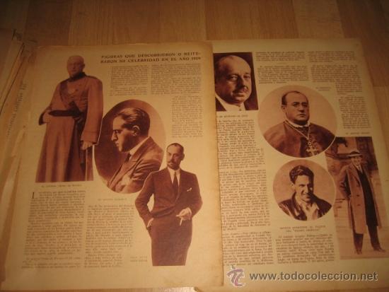 Coleccionismo de Revistas y Peri&oacute;dicos: FIGURAS QUE DESCUBRIERON SU CELEBRIDAD EN 1929/PUBLICIDAD PEUGEOT  2 HOJAS DE REVISTA A B C  1929
