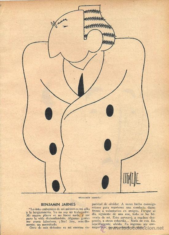Colecionismo de Revistas e Jornais: Autorretratos &iacute;ntimos ( Arniches, Benjam&iacute;n Jarn&eacute;s, W. Fern&aacute;ndez Fl&oacute;rez) - 1932