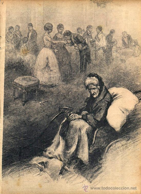 Collection Magazines and Newspapers: El alma de una arquilla de cedro / cuento de Antonio Zozaya con dibujo de Regidor - 1932