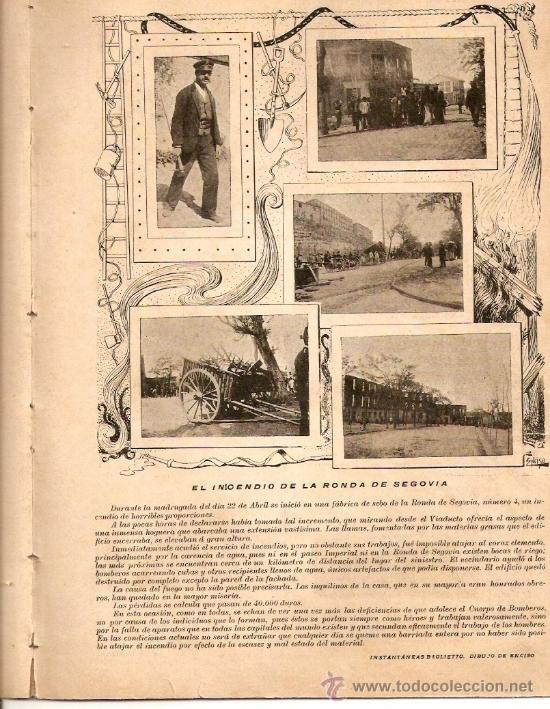 Coleccionismo de revistas y peri&oacute;dicos: A&Ntilde;O1899.MADRID MONUMENTAL.2 DE MAYO.FERIA DE SEVILLA.RONDA DE SEGOVIA.INSTITUTO RADIOGRAFICO ESPA&Ntilde;OL
