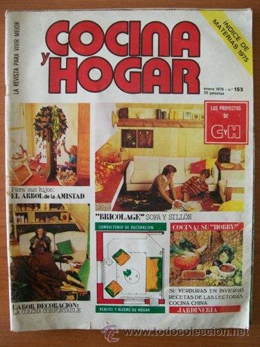 Coleccionismo de revistas y peri&oacute;dicos: COCINA Y HOGAR 153, ENE-1976, INDICE DE MATERIAS 1975 BRICOLAGE SOFA Y SILLON, COCINA SU HOBBY, DECO