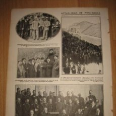 Coleccionismo de Revistas y Periódicos: VIRGEN DEL PILAR PATRONA GUARDIA CIVIL FIESTA EN CENTRO ARAGONES BARCELHOJA REVISTA NUEVO MUNDO 1913
