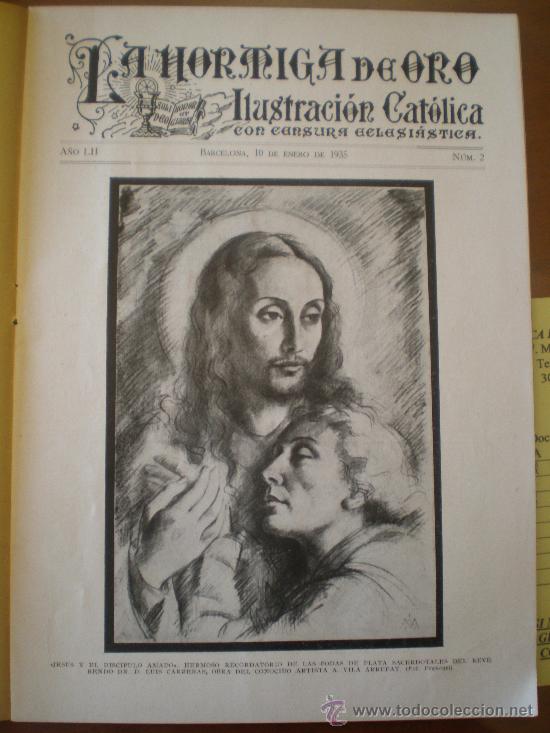 Coleccionismo de revistas y peri&oacute;dicos: LA HORMIGA DE ORO N&ordm; 2 (10/01/35) SABADELL DURERO BALEARES SEVILLA HOSPITAL DE CARIDAD VALENCIA