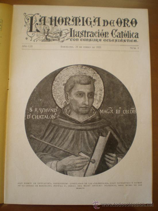 Coleccionismo de revistas y peri&oacute;dicos: LA HORMIGA DE ORO N&ordm; 4 (24/01/35) SEVILLA HOSPITAL DE CARIDAD BILBAO MADRID SAN VICENTE DELS HORTS