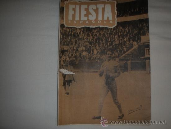 Coleccionismo de revistas y peri&oacute;dicos: FIESTA ESPA&Ntilde;OLA . - Foto 1