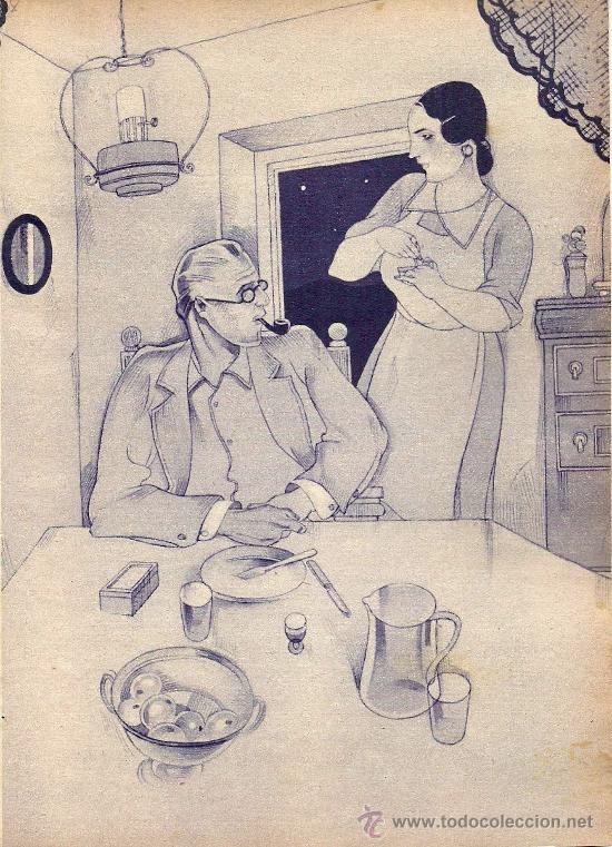 Collection Magazines and Newspapers: El zonzo / cuento por Hugo Wast , dibujos de Masberger - 1934