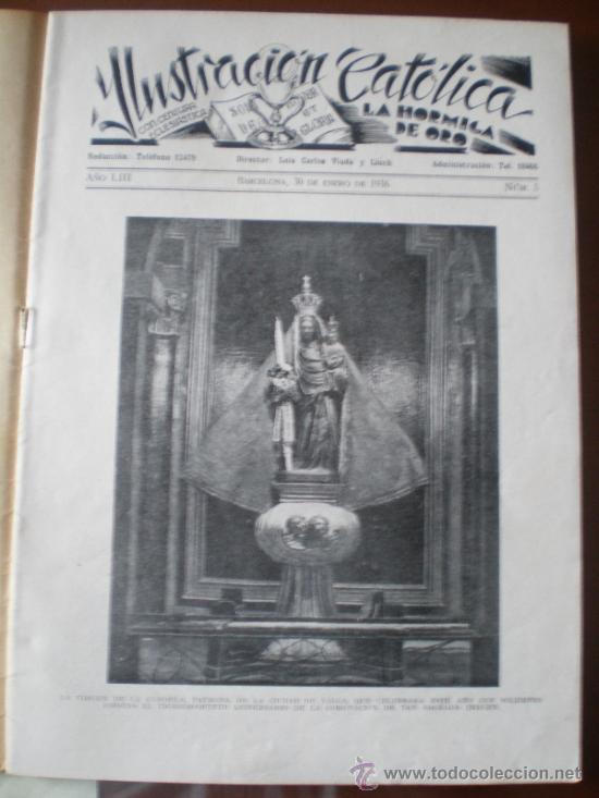 Coleccionismo de revistas y peri&oacute;dicos: LA HORMIGA DE ORO N&ordm; 5 (30/01/36) VALLS VALLDONCELLA SEVILLA VALENCIA TAMBORRADA POLO SUR