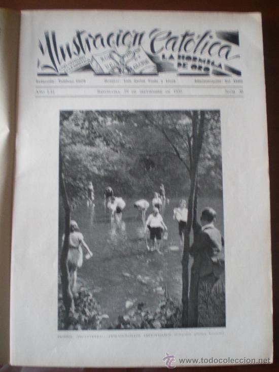 Coleccionismo de revistas y peri&oacute;dicos: LA HORMIGA DE ORO n&ordm; 38 (19/09/35) VILASAR DE MAR BURGOS CAMINO SANTIAGO TOLOSA SOLSONA PARARRAYOS